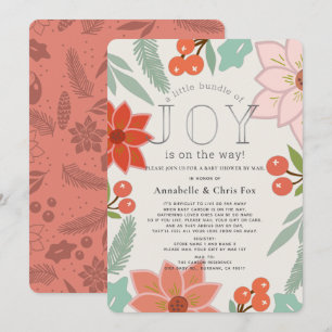 Little Bundle of Joy Floral Baby shower by Mail Kaart