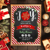"Little Bundle of Joy" kerstBaby shower Poster