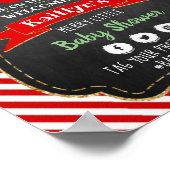 "Little Bundle of Joy" kerstBaby shower Poster (Hoek)