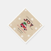 Little Bundle of Joy | KerstBaby shower Servet (Hoek)