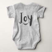 Little Bundle of Joy: Schattige T-Shirt Baby Bodys (Achterkant)