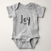 Little Bundle of Joy: Schattige T-Shirt Baby Bodys (Voorkant)