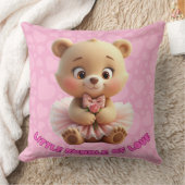 Little Bundle of Love – Cute Baby Bear in Tutu Kussen (Deken)
