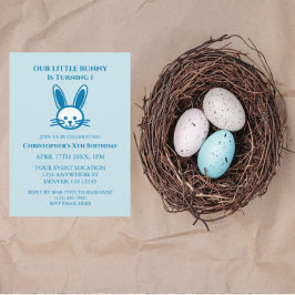 Little Bunny 1st Birthday Kaart