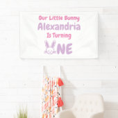 Little Bunny 1st Birthday Spandoek (Insitu)