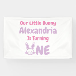 Little Bunny 1st Birthday Spandoek