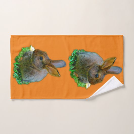 Little Bunny Bad Handdoek (Handdoek)