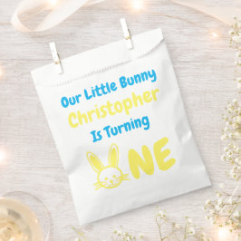 Little Bunny Boy 1st Birthday Bedankzakje