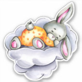 Little Bunny Cute Animal Sticker (Voorkant)