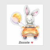Little Bunny Cute Animal Sticker (Vel)