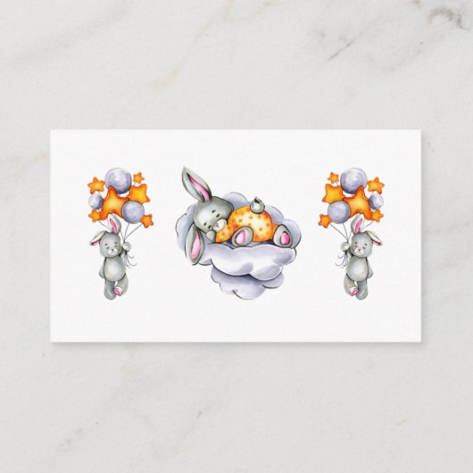 Little Bunny display schouwer bijlage card (Achterkant)