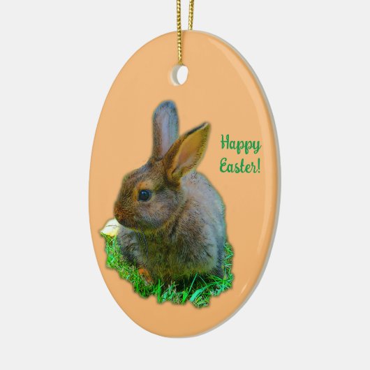 Little Bunny - easter bunny Keramisch Ornament (Links)