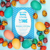 Little Bunny First Birthday Kaart