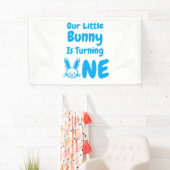 Little Bunny First Birthday Spandoek (Insitu)