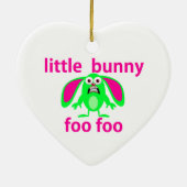LITTLE BUNNY FOO FOO KERAMISCH ORNAMENT (Achterkant)