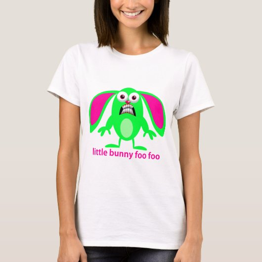 Little Bunny Foo T-shirt (Voorkant)