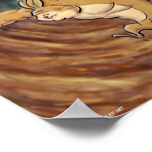 Little Bunny Fufu Poster (Hoek)