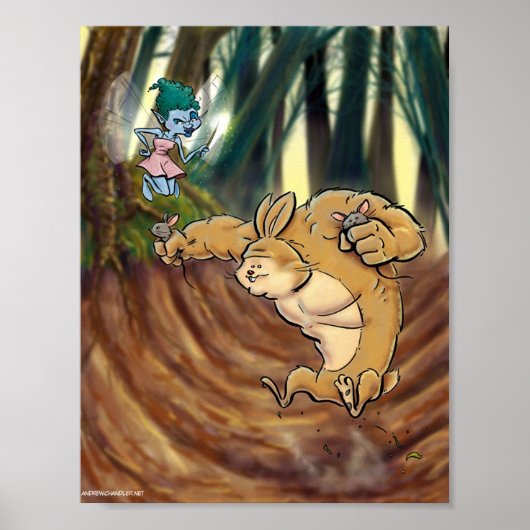 Little Bunny Fufu Poster (Voorkant)