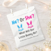 Little Bunny Gender onthulling Bedankzakje (Geknipt)