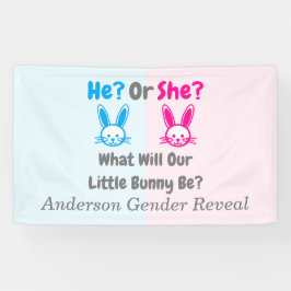 Little Bunny Gender onthulling Spandoek