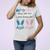 Little Bunny Gender onthulling T-shirt