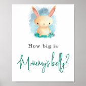 Little Bunny - Hoe groot is mama's buik? Poster (Voorkant)