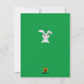 Little Bunny in the Bossen Birthday Invitation Kaart (Achterkant)