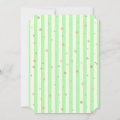 Little Bunny Neutral Easter Baby shower Invitation Kaart (Achterkant)