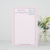 Little Bunny Stationery Briefpapier (Staand voorkant)