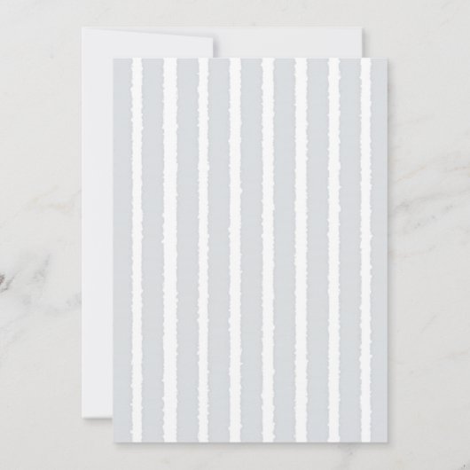 Little Bunny Wildflower Wagon Schattige Baby Boy S Kaart (Achterkant)