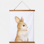 Little Bunny Woodland kwekerij decor Hangend Wandkleed (Voorkant)