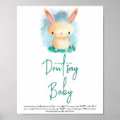Little Bunny - zeg niet baby Poster (Voorkant)