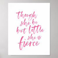 Little but Fierce William Shakespeare