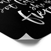 Little but Fierce William Shakespeare Poster (Hoek)