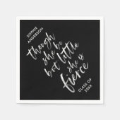 Little but Fierce William Shakespeare Servet (Voorkant)