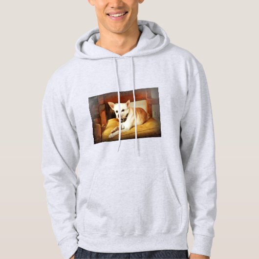 Little But Mighty Mia Hoodie Sweatshirt (Voorkant)