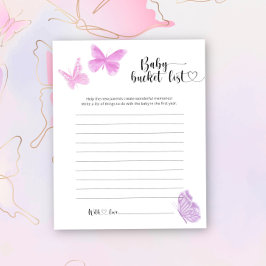 Little Butterflies - Baby bucket list