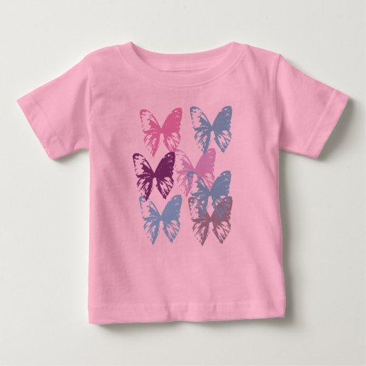 Little butterflits tshirt for baby (Voorkant)