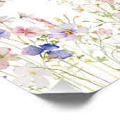 Little Butterfly 1st Birthday Time Capsule Perfect Poster (Hoek)