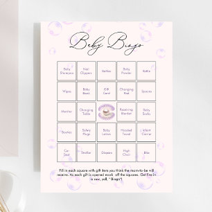 Little Butterfly Baby Bingo Baby shower spel