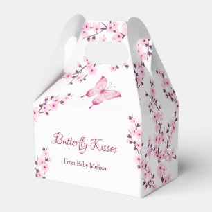 Little Butterfly Cherry Blossom Baby shower Bedankdoosjes
