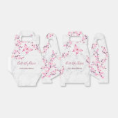 Little Butterfly Cherry Blossom Baby shower Bedankdoosjes (Uitgevouwen)