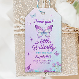 Little Butterfly is on the way Baby shower Cadeaulabel
