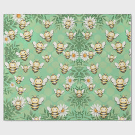 Little Buzz Bee Inpakpapier