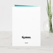 Little Byte Older Floppy Disc Birthday Card Kaart (Achterkant)