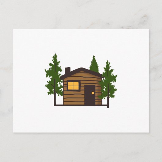 Little Cabin Briefkaart (Voorkant)