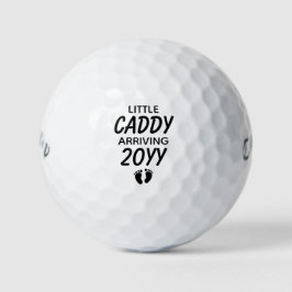 Little Caddy - Gepersonaliseerde zwangerschap Golfballen