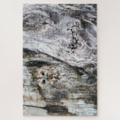 Little Camouflage Owl in Tree Legpuzzel (Verticaal)