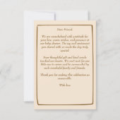 Little camper adventure boho baby shower bedankkaart