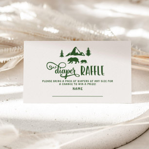 Little camper Beer Luier verloting ticket Informatiekaartje